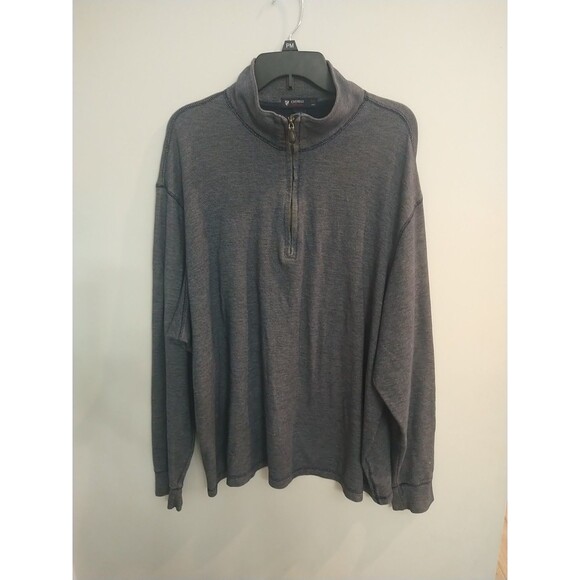 Cremieux Men's 1/4 Zip Long Sleeve Top XXL Classic Soft - Picture 1 of 12